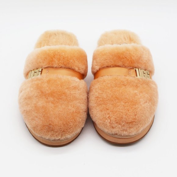 UGG Australia Dalla Sheepskin Cozy Slip On Sandal Slippers Sherbet Orange 5 $90 - Picture 3 of 14
